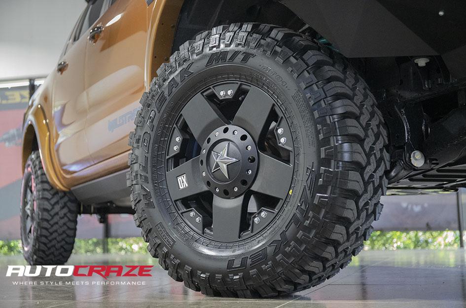 FORD RANGER ROCKSTAR XD MATTE BLACK